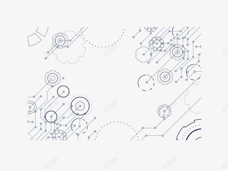 几何线条齿轮花纹矢量图ai免抠素材_新图网 https://ixintu.com 几何线条 矢量png 科技感 科技花纹 齿轮 齿轮花纹 矢量图