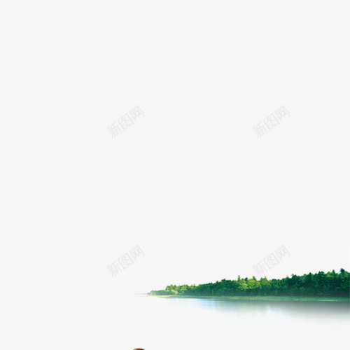 绿色湖边草景图png免抠素材_新图网 https://ixintu.com 湖边 绿色 草 草景