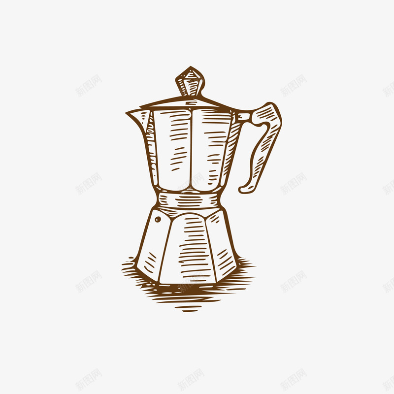 简约手绘卡通咖啡器具矢量图ai免抠素材_新图网 https://ixintu.com 卡通 咖啡 咖啡器具 咖啡壶 手冲壶 手绘 摩卡壶 矢量图 简约 素描