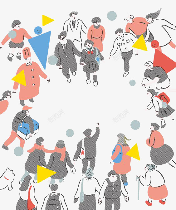 跳舞的人png免抠素材_新图网 https://ixintu.com 人物 涂鸦 玩耍 聚会 跳舞