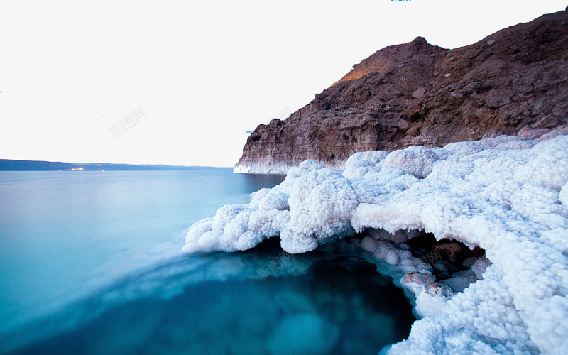 死海和盐湖七psd免抠素材_新图网 https://ixintu.com 名胜古迹 旅游风景 著名建筑