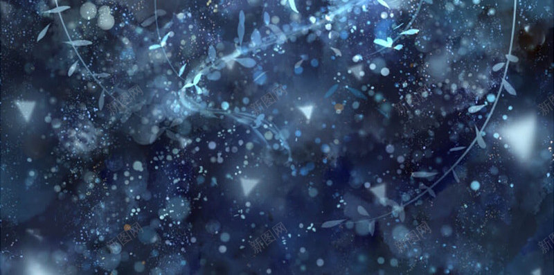 淡蓝幽静大屏背景png免抠素材_新图网 https://ixintu.com 幽静 淡蓝 背景