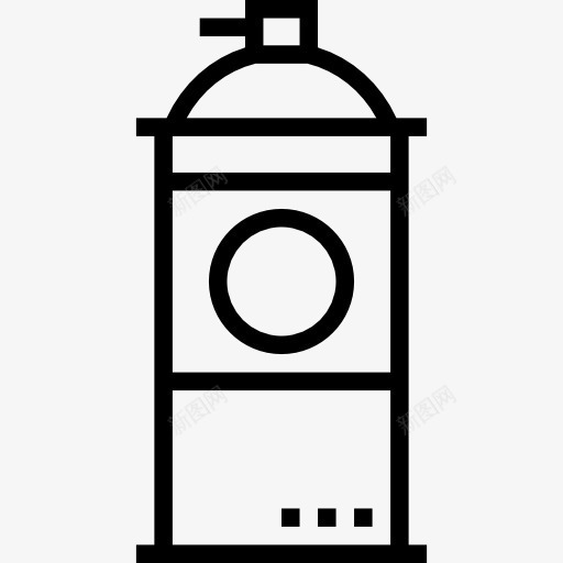 喷漆图标png_新图网 https://ixintu.com 喷涂 喷漆 器皿 工具 杀虫剂 气雾剂 涂料 涂鸦 界面 绘画 艺术 艺术与设计