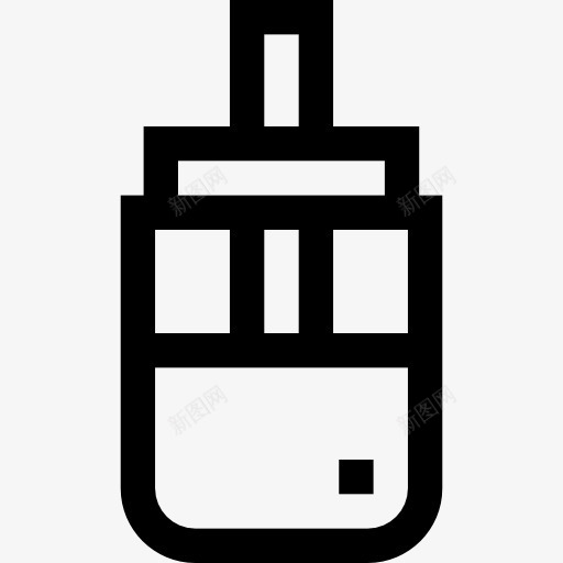 糖罐子图标png_新图网 https://ixintu.com 厨房 咖啡店 白糖罐 糖碗 食品 食品和餐厅