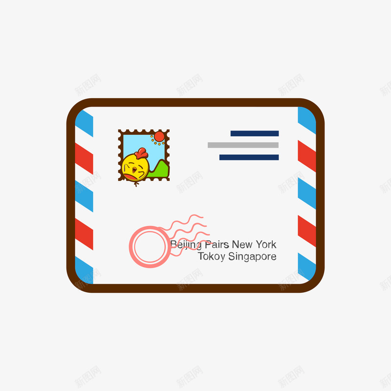 彩色圆角旅游明信片矢量图eps免抠素材_新图网 https://ixintu.com 出行 圆角 彩色 排版 旅游 明星片 样式 纹理 矢量图