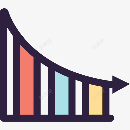 图表图标png_新图网 https://ixintu.com 商业和金融 图形 图形业务 图表 损失 数据 统计