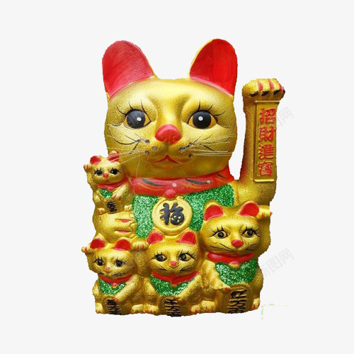 三只小金色招财猫png免抠素材_新图网 https://ixintu.com 三只 富贵 小金色招财猫 财富 财源广进 金色 金色招财猫