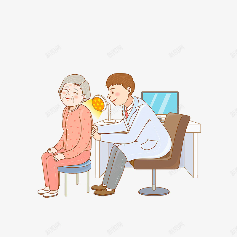 老人看病的医疗png免抠素材_新图网 https://ixintu.com 医生的医疗 厉害的医疗 团队的医疗 好看的医疗 尊重的医疗 老人看病的医疗