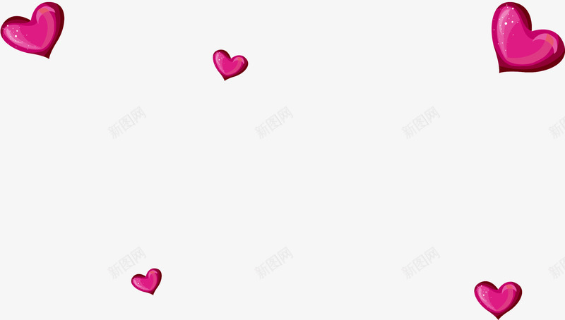 紫色漂浮立体爱心png免抠素材_新图网 https://ixintu.com 婚姻 婚庆 情人节 浪漫 爱情 立体心形 紫色爱心