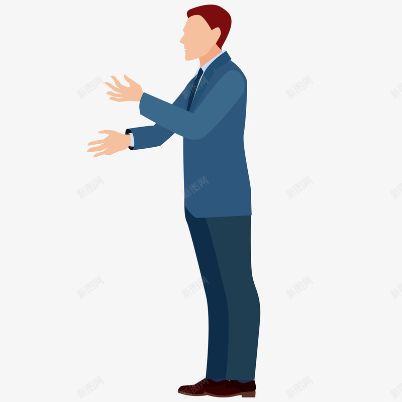 大学讲师插画矢量图ai免抠素材_新图网 https://ixintu.com 免抠PNG 大学讲师矢量插画 学校 演讲 男士 老师 矢量图