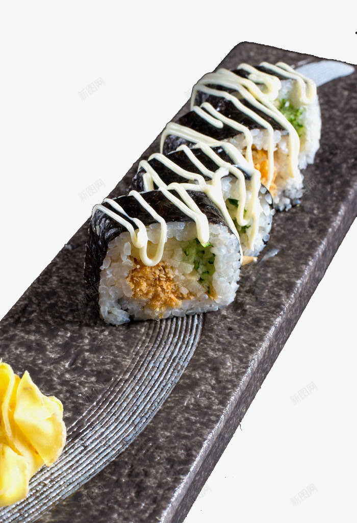 鼎間招牌壽司png免抠素材_新图网 https://ixintu.com 减肥餐 寿司 沙拉美食 蔬菜沙拉