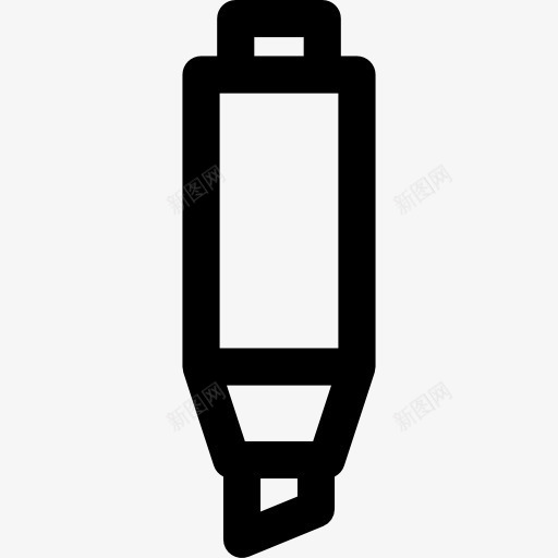 荧光图标png_新图网 https://ixintu.com 下划线 工具和器具 永久的 绘制 编辑 编辑工具 荧光笔