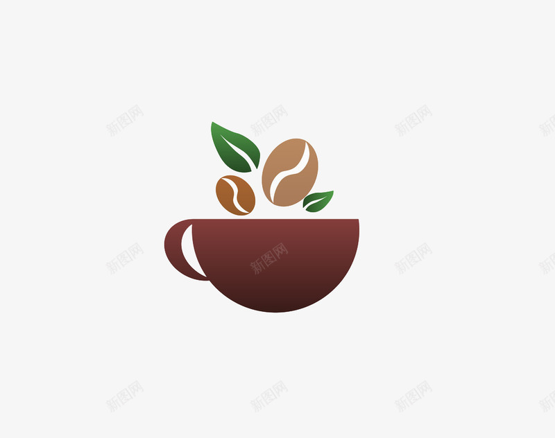 咖啡店插画png免抠素材_新图网 https://ixintu.com 下午茶 咖啡 咖啡店插画 咖啡标志插画海报 复古插画