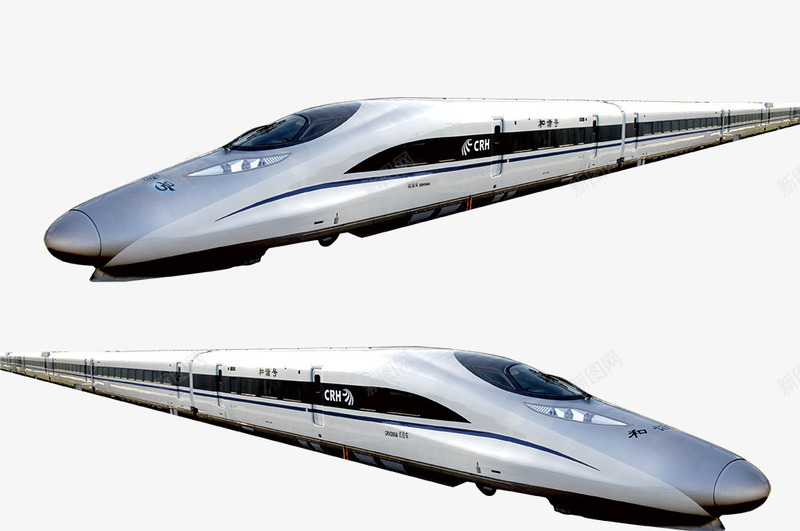 列车psd免抠素材_新图网 https://ixintu.com 交通工具 动车 和谐号 火车 高铁
