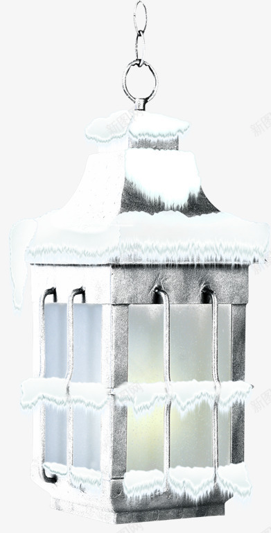 吊灯png免抠素材_新图网 https://ixintu.com 冬天 北欧风格 雪花