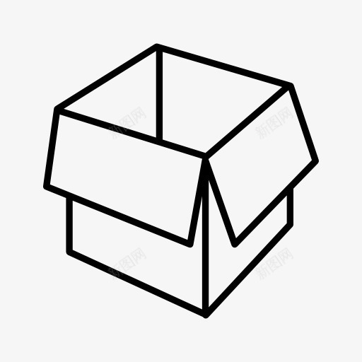 包装箱子图标png免抠素材_新图网 https://ixintu.com