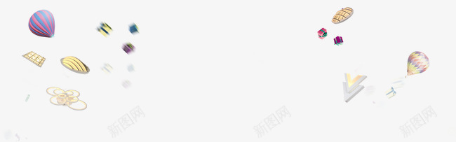 汽球面包礼物飘浮png免抠素材_新图网 https://ixintu.com 汽球 海报素材 淘宝首页 礼物飘浮素材 面包