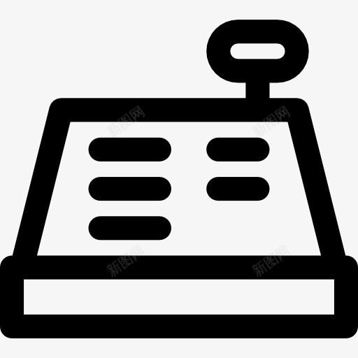 取款机图标png_新图网 https://ixintu.com 业务 商务 现金 超市收款机