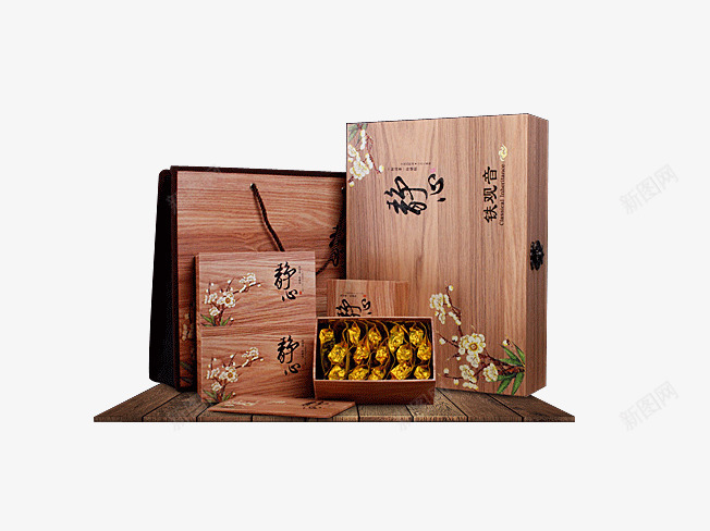 静心铁观音png免抠素材_新图网 https://ixintu.com 品茶 浓香型 礼盒装 茶叶 铁观音