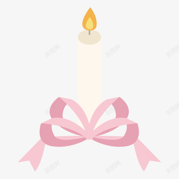 婚庆婚庆婚庆蜡烛png免抠素材_新图网 https://ixintu.com 婚礼图片 手绘图片 手绘婚庆素材 浪漫 粉色蝴蝶结 素描 结婚图片 蜡烛