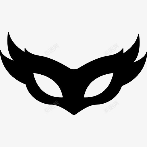 眼睛的面具形状图标png_新图网 https://ixintu.com 喜庆 工具和用具 服装 盖 眼盖 眼睛 眼睛图标 面具 黑色