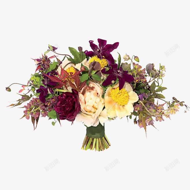 新娘手捧花鲜花花束png免抠素材_新图网 https://ixintu.com 产品实物 婚庆 新娘手捧花 花束 鲜花