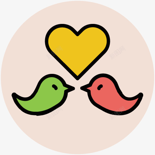 手绘婚庆剪影图标png_新图网 https://ixintu.com 婚庆 婚礼图标 手绘 手绘婚礼图片 结婚图片素材
