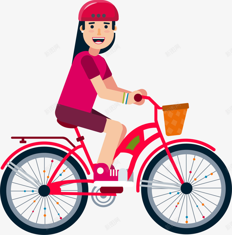 自行车大赛骑车的女孩png免抠素材_新图网 https://ixintu.com 开心 自行车大赛 自行车比赛 骑单车 骑手 骑车的女孩