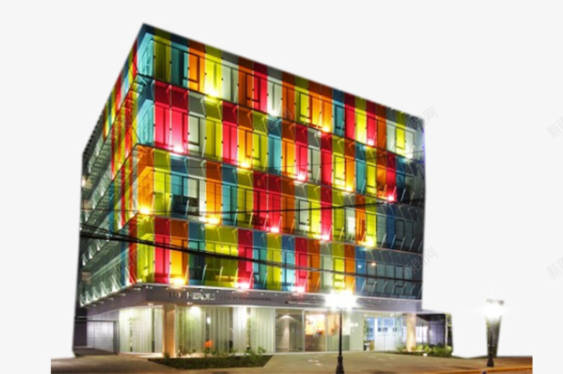 现代建筑元素png免抠素材_新图网 https://ixintu.com 楼宇 现代建筑 都市建筑