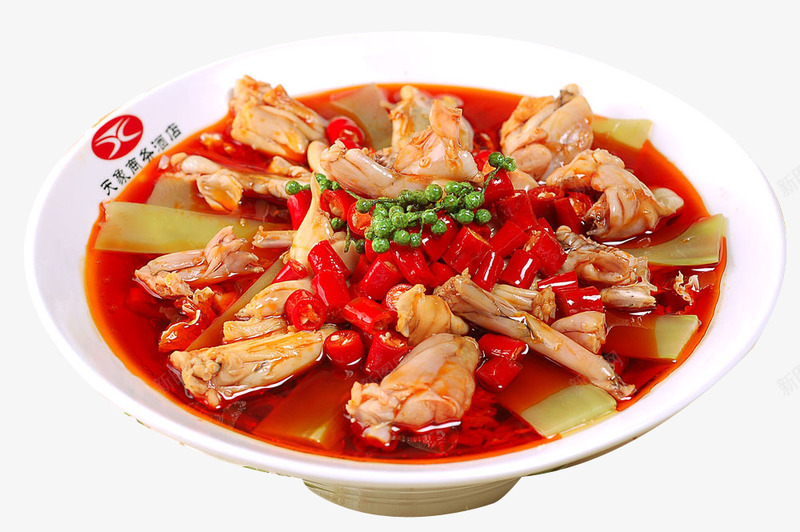 美食招牌煮蛙腿png免抠素材_新图网 https://ixintu.com 中国菜 产品实物 佳肴食物 招牌 煮蛙腿 美食素材