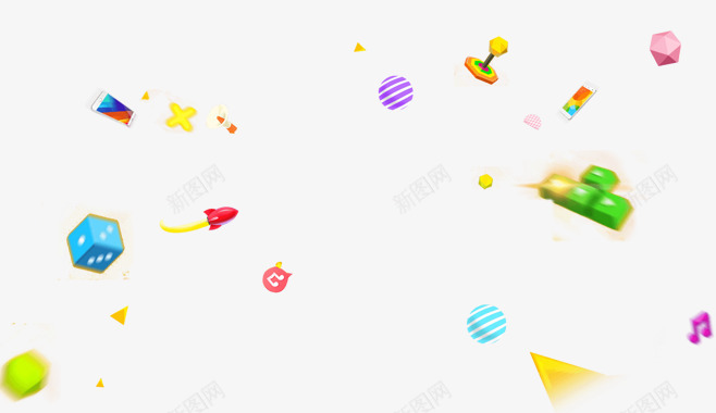 彩色漂浮礼物装饰png免抠素材_新图网 https://ixintu.com 彩色 漂浮 礼物 装饰