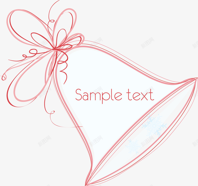 圣诞节线条铃铛矢量图eps免抠素材_新图网 https://ixintu.com 卡通 圣诞 圣诞节 矢量铃铛 线条铃铛 铃铛 矢量图