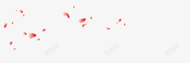 花瓣粉红花瓣掉落一地png免抠素材_新图网 https://ixintu.com 掉落 粉红 花瓣