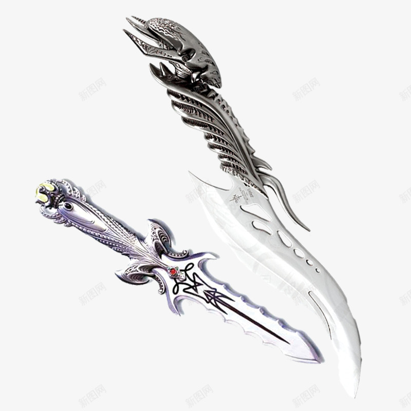 精致银器匕首png免抠素材_新图网 https://ixintu.com PNG 凶器 匕首 精致 银器