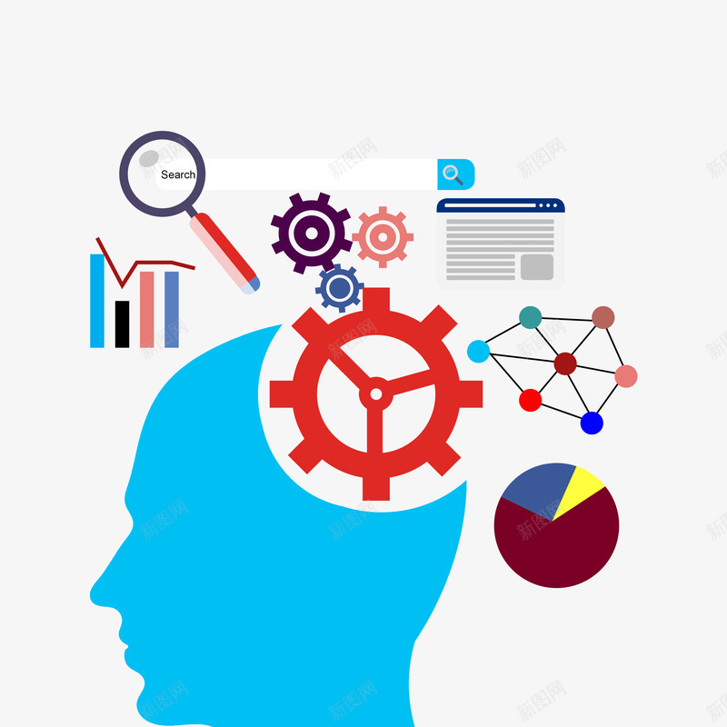 ppt元素png免抠素材_新图网 https://ixintu.com ppt 元素 逻辑