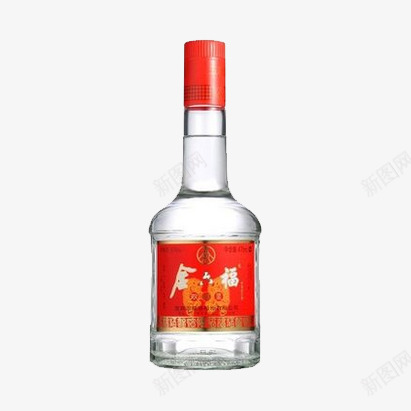 金六福白酒png免抠素材_新图网 https://ixintu.com 五粮液 产品实物 双福星 金六福 高度白酒