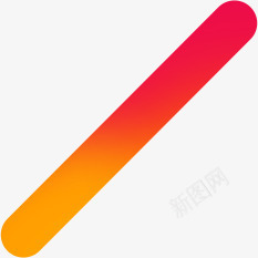 红色渐变光带png免抠素材_新图网 https://ixintu.com 光带 渐变 红色