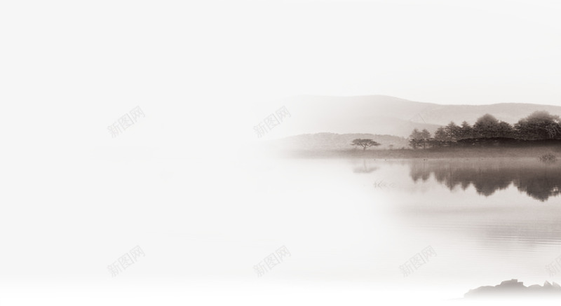 精美中国风水墨山水画psd免抠素材_新图网 https://ixintu.com 中国风 传统风景画 山水 山水墨图 水墨 水墨画 画 画画 精美 绘画