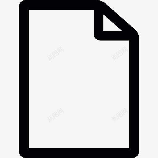 文件图标png_新图网 https://ixintu.com 业务 文件 新页面 空白的窗口 页面