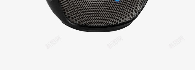 黑色飞利浦小音箱png免抠素材_新图网 https://ixintu.com 数码 电子产品 科技 音乐 黑色