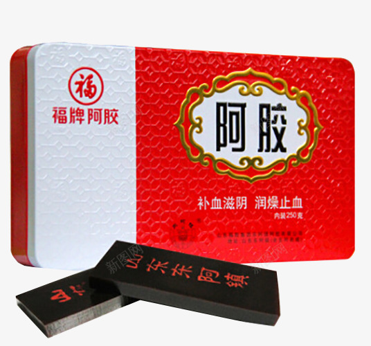 福牌红铁盒阿胶块展示psd免抠素材_新图网 https://ixintu.com 东阿镇 山东 福牌阿胶 福牌阿胶块 福胶牌 精装 红铁盒 阿胶 阿胶片