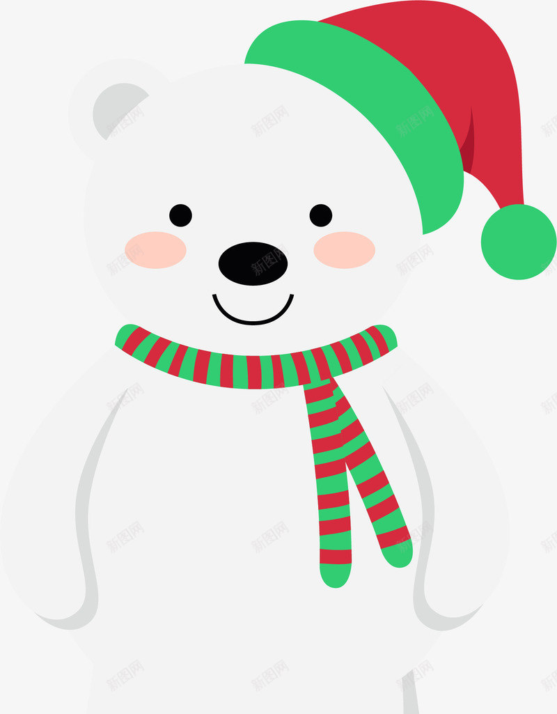 雪人小熊冬天矢量图ai免抠素材_新图网 https://ixintu.com png 冬天素材 矢量素材 素材 雪人 矢量图