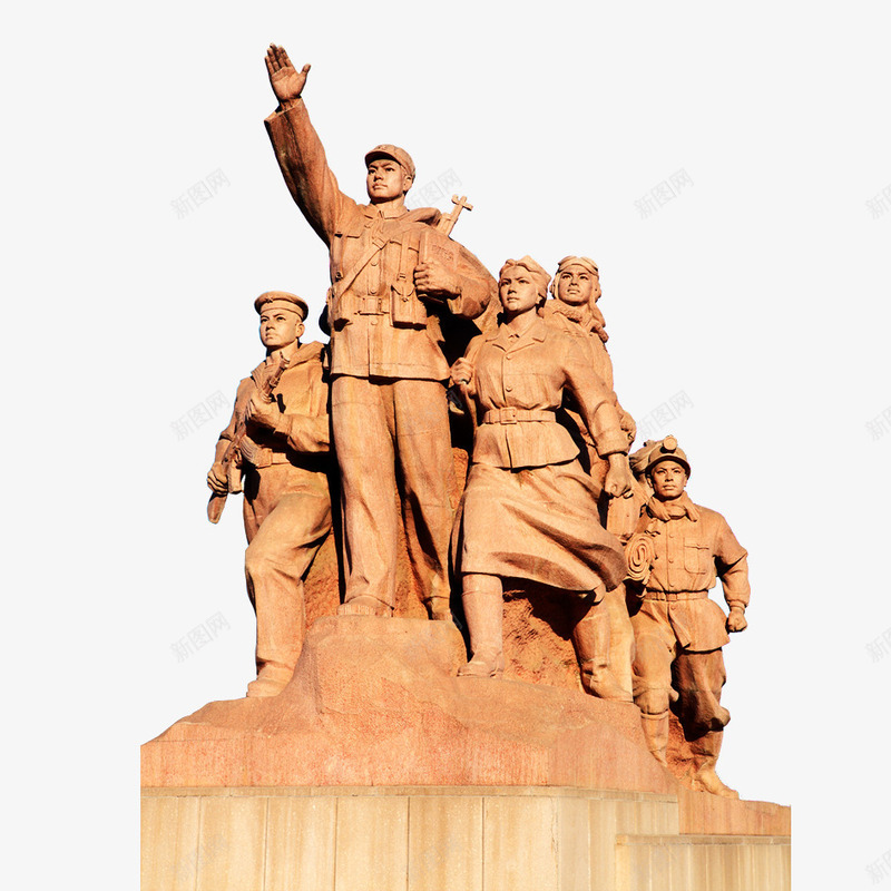 革命雕塑png免抠素材_新图网 https://ixintu.com 雕塑 革命 革命雕塑