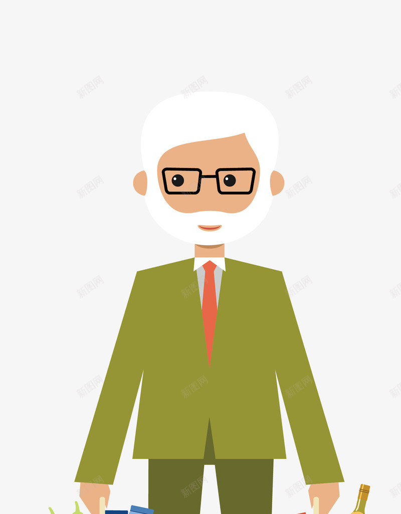 卡通扁平化老人手拎购物框矢量图eps免抠素材_新图网 https://ixintu.com 卡通手拎购物框 扁平化老人 手拎购物框 留守老人 白头发老人png 矢量手拎购物框 老人 矢量图