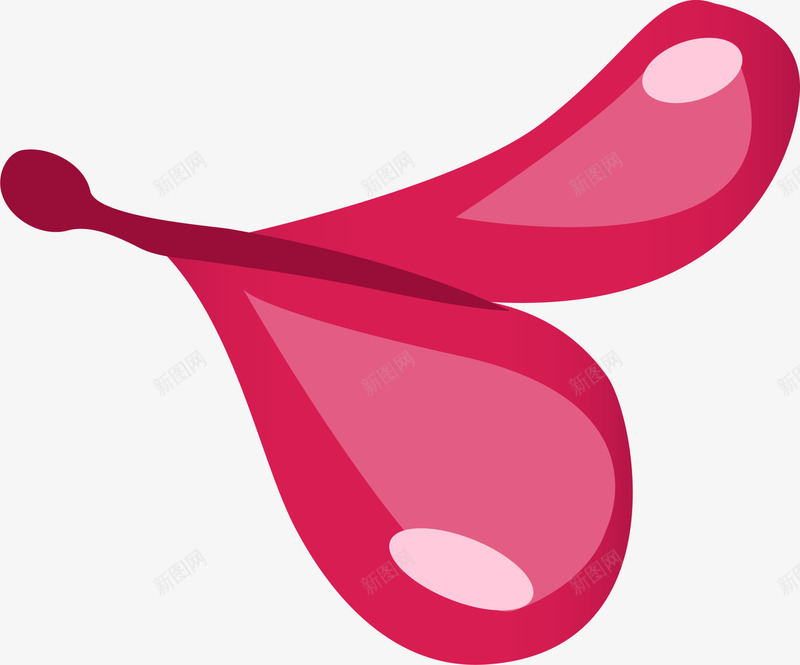 红色卡通嘴唇png免抠素材_新图网 https://ixintu.com 免抠PNG 卡通 口红 嘴唇 红色 装饰图案