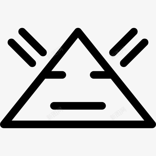 晨星图标png_新图网 https://ixintu.com 三角形 印度 形状 符号 美国本土