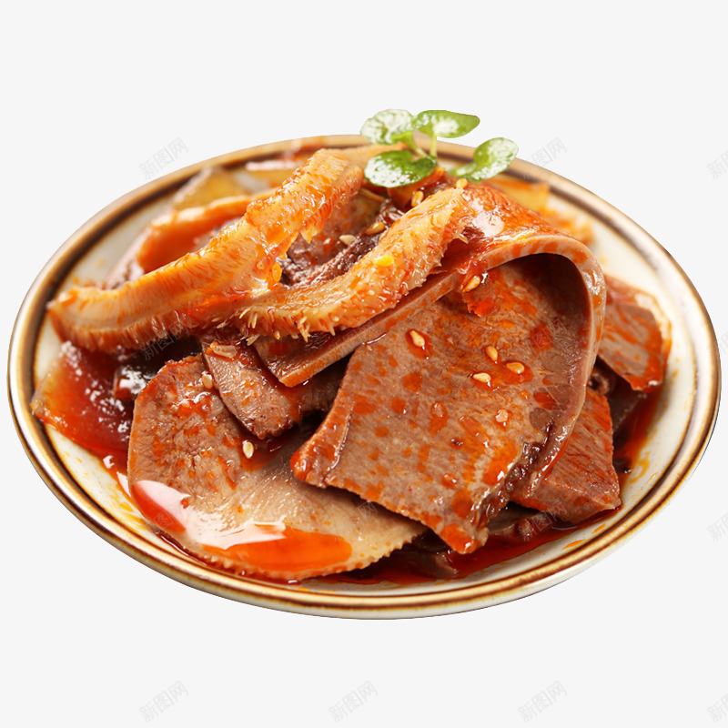 夫妻肺片png免抠素材_新图网 https://ixintu.com 产品实物 凉拌菜 凉菜 夫妻肺片免抠PNG 小吃 牛肉 特色私房菜 秘制私房菜