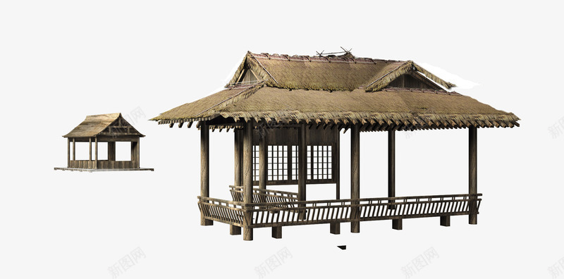 中国凉亭png免抠素材_新图网 https://ixintu.com 中国风 凉亭 古代亭子 建筑物