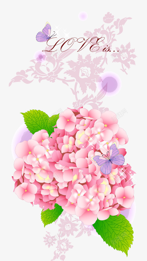 团花矢量图ai免抠素材_新图网 https://ixintu.com 团花 小碎花 簇花 矢量图