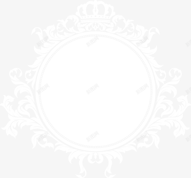 白色花纹婚礼水牌png免抠素材_新图网 https://ixintu.com 婚礼 水牌 白色 花纹